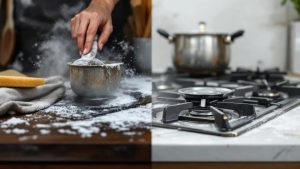 Dieser simple Küchentrick lässt Fett und Ruß wie von Zauberhand abperlen – niemand glaubt es