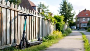E-Scooter-Fahrer muss Nachbarn zerstörten Gartenzaun erklären – der wahre Grund schockiert