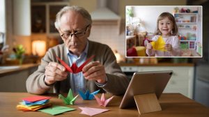 Diese 78-Jährige faltet täglich Origami-Kraniche für ihre Enkel – was dann passierte, rührt zu Tränen
