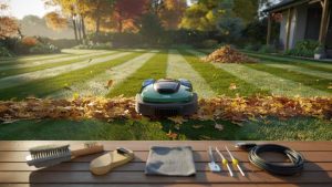 Mähroboter im Herbst weiterlaufen lassen – diese eine Wartung entscheidet über den Winter-Schaden